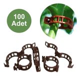 BİTKİ KLİPSİ, GRANÜL BİTKİ KLİPS, HER BİTKİYLE UYUMLU 23lük KLİPS 100 adet