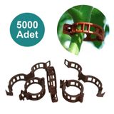 BİTKİ KLİPSİ, GRANÜL BİTKİ KLİPS, HER BİTKİYLE UYUMLU 23lük KLİPS 5000 ADET