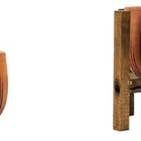 Bitki Tasarımı Ev Dekorasyon Siyah Çizgi Desenli Terakota Toprak Saksı Saksılık Salon Çiçeklik İkili Set Ayaksız, 4 Ayaklı 12 Cm