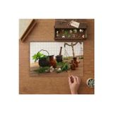 Bitkiler - İlaç Şişeleri Tasarımı 240 parça Ahşap Puzzle Ahşap Kutuda MP10325