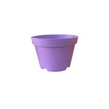 Bitkim Sende Katı Plastik Sukulent Saksısı, 10 Adet, Açık Mor, 8.5 cm