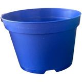 Bitkim Sende Katı Plastik Sukulent Saksısı 15 Adet Mavi (8.5 Cm)