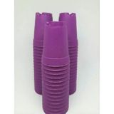 Bitkim Sende Katı Plastik Sukulent Saksısı 5 Adet Açık Mor (5.5 Cm)