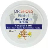 Bitkisel Ayak Bakım Kremi - Ayak Koku Karşıtı Krem 50 Ml. Koruyucu 5 Etki