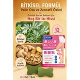 Bitkisel Bacak Bakım Bandı | Pelin Otu Ve Zencefil Özlü | Nazik Isı Hissi | 12 Adet | Japonya'dan İthal