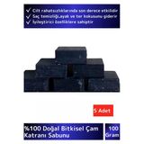 Bitkisel Güzel Kokulu Çam Katranı Sabunu Doğal Üretim Tüm Cilt Tipleri Için Uygun 5 Adet