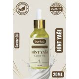 Bitkisel Hint Yağı 20 ml Soğuk Sıkım %100 Doğal Saf & Organik - Saç, Cilt, Yüz Bakımı Için