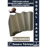 Bitkisel Organik %100 Doğal Saç Yüz Vücut El Kullanım Cilt Sebum Dengesi Sağlayan Sabun Salyangoz