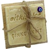Bitkiselce El Yapımı Çinko Oksit SabunuGeleneksel üretim. Doğal içerik.