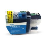 Bitmeyen Kartuş Brother Uyumlu Muadil , Brother Mfc-J3930Dw Mavi Uyumlu Brother Lc 3717