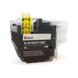 Bitmeyen Kartuş Brother Uyumlu Muadil , Brother Mfc-J3930Dw Siyah Uyumlu Brother Lc 3717