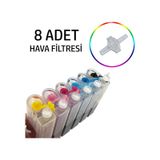 Bitmeyen Kartuş Tankları için Hava Filtresi 8 Adet