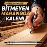 Bitmeyen Marangoz Kalemi Metal Gövdeli Profesyonel İşaret Kalemi