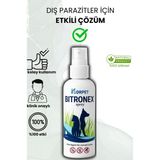 Bitronex Sprey 100 Kedi, Köpek, Kuş, Tavşan,bit, Pire ,kene, Karınca, Deri Tüy Bakım Ürünü