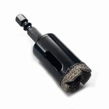 Bits Saplı 18 Mm Elmas Granit Panç Seramik Fayans Cam Delme Ucu Yüksek Performans Kullanım