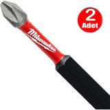 Bits Yıldız Uç Vidalama Matkap Ucu Ph2 x 90MM -2 Adet - Altın