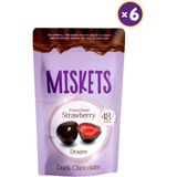Bitter Çikolata Kaplamalı Çilek 80 gr x 6 Adet - 70 gr