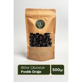 Bitter Çikolatalı Fındık Draje - Taze Kavrulmuş Bütün Fındık 500GR - 500 gr