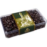 Bitter Çikolatalı Üzüm Draje 800 gr Pleksi Kutu