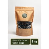 Bitter Çikolatalı Üzüm Draje - Doğal Kuru Üzüm 1kg - 1 kg