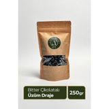 Bitter Çikolatalı Üzüm Draje - Doğal Kuru Üzüm 250GR - 250 gr