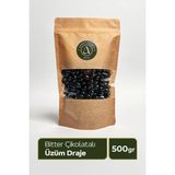 Bitter Çikolatalı Üzüm Draje - Doğal Kuru Üzüm 500GR - 500 gr