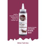 Bitter Tatlı Sosu 330 Gr - Waffle & Krep & Pankek Sosu