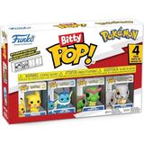 Bitty Pop: Pokemon- Pikachu 4'lü Paket, Oyuncak Figür