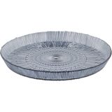 Bitz Kusintha Servis Tabağı Yuvarlak Mavi 3 cm - Çap:30 cm - Çok Renkli