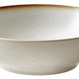 BITZ Salata kasesi, kase/kase seramik, bulaşık makinesinde yıkanabilir, çap 24 cm, yükseklik 6 cm, krem/krem