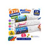 BiWini MiniCopy 3’lü Dev Boyama Kağıdı Seti – 7,5 Metre Eğlence – 3 Farklı Tema (Deniz-Orman-Unicorn) – Çocuk Aktivite Rulosu
