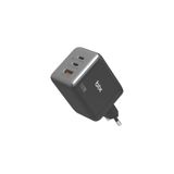 Bix 100W 3 Portlu Type-C + USB-A GaN Şarj Aleti iPhone & Macbook & Android Uyumlu PD 3.0 Hızlı Şarj