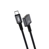 Bix 140W Type-C to 2 mt Magsafe 3 Macbook Pro ve Macbook Air Manyetik Örgülü Şarj Kablosu