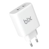 Bix 50w Pd 2*type-c Girişli Gelişmiş Şarj Teknolojisi Ile Donatılmış Seyahat Adaptörü BX2P50