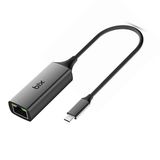 Bix ADP-09 Type-C - Ethernet Adaptörü Gigabit RJ45 - Thunderbolt 3.1 Type-C Ağ 1000Mbps LAN Dönüştürücü Windows XP, Mac OS, Dell Inspiron, ThinkPad ve Daha Fazlasıyla Uyumlu