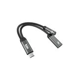 Bix ADP-12 Type-C to 3.5 mm Kulaklık ve 15 Watt Type-C Şarj Adaptörü