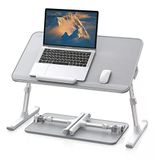 Bix AL30 Ayarlanabilir Laptop Standı Ergonomik Tasarım 17 Inç Uyumlu Taşınabilir Masa Gri