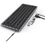 Bix BX-KEYHUB01 9 in1 Hub Özellikli Kablolu Klavye 3xUsb3.0 HDMI