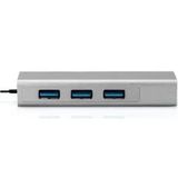 Bix BX06HB USB 3.0 3 Port HUB ve LAN Adaptörü