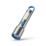 Bix BX1010FL Beyaz-Mavi-Turuncu 3 Renk LED Özellikli Max 500 Lümen ve 500 Metreye Kadar Menzilli USB-C Şarj Edilebilir 10W El Feneri