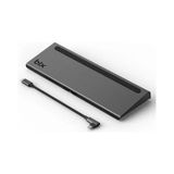 Bix BX12HB Type-C to HDMI VGA Display Port RJ45 3.5mm Aux Jack PD USB 3.0 Kart Okuyuculu Docking Station