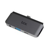 Bix BX16HB 4K HDMI Type-C Thunderbolt 3.0 Dönüştürücü Hub USB 3.5 MM AUX Çevirici