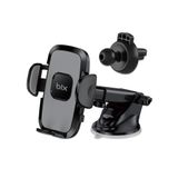 Bix BXCH7 Uzayabilen Ayarlanabilir Cam Torpido Havalandırma için Çift Fonksiyonlu Araç İçi Telefon Tutucu