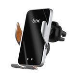 Bix BXCH9 Magsafe 15W Kablosuz Hızlı Şarj Destekli 360 Derece Dönebilen Ultra İnce Metal Araç İçi Telefon Tutucu