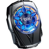 Bix BXCP04G Ultra Sessiz ve Güçlü Telefon Soğutucu Fan 4.5-7 Inç Uyumlu, Oyuncular Için Özel Tasarım - 008 - Black - Renk