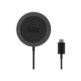 Bix BXMG15 15W Manyetik Kablosuz Şarj Cihazı Siyah Magsafe iPhone 12/13/14/15 Serisi ve Airpods ile uyumlu