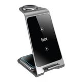 Bix Bxmw3 15W 3İn1 Ultra İnce Manyetik Kablosuz Şarj Aleti - 3 Ü 1 Arada İphone Apple Watch Airpods Uyumlu