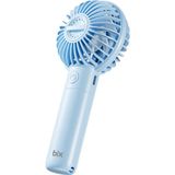 Bix BXPF01 Şarj Edilebilir 3 Kademeli Taşınabilir Portatif Aromaterapi Özellikli Mini Fan El Tipi Vantilatör - Mavi