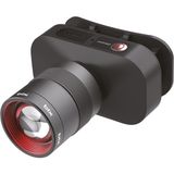 Bix BXT1FL Şarj Edilebilir 10W Kafa Feneri – 750 Lümen, 2500 Mah, 4 Işık Modlu Zooming Özellikli LED Kafa Lambası Headlight - Siyah