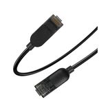 Bix CAT 6A Ethernet Kablosu 10Gbps Veri Aktarımı 500Mhz Bant Genişliği UTP Kablo PVC Kaplama PS5 Xbox One Switch Modem Yönlendirici vb. İle Uyumlu 5 Metre